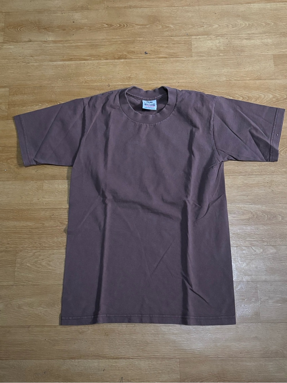 Men's Short Sleeve Crewneck T-Shirt in Brown